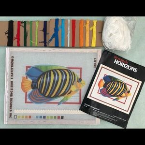 Long Stitch Kit already on Wooden Frame